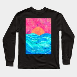 A painted sea Long Sleeve T-Shirt